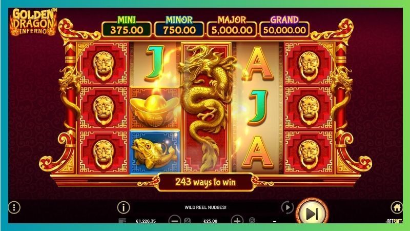 Giới thiệu trò chơi Nổ Hũ Golden Dragon