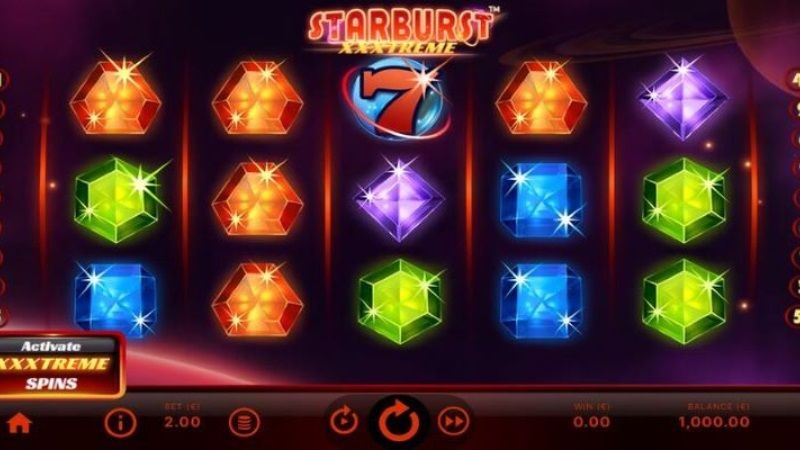 Tổng quan về trò chơi nổ hũ Starburst